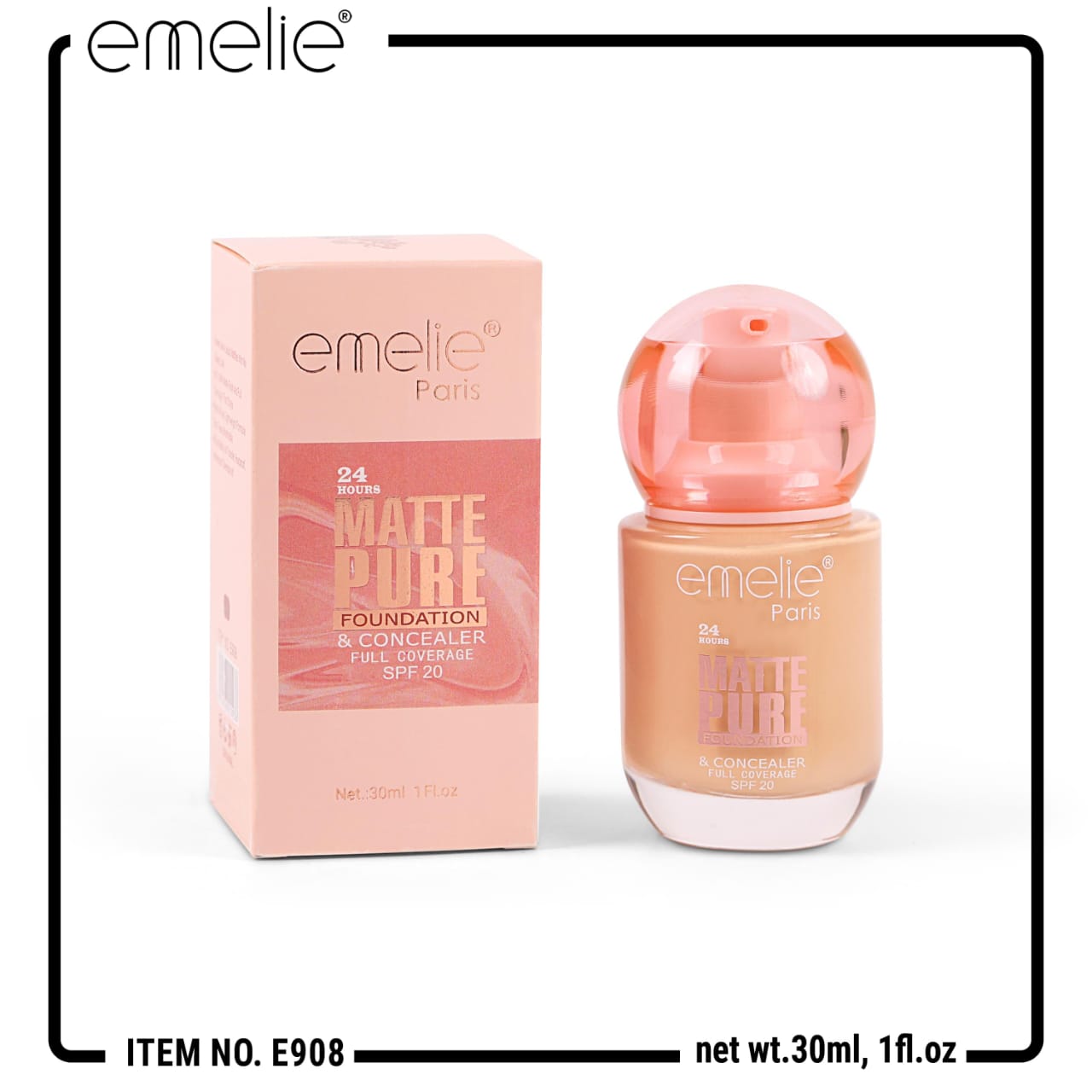 Matte Pure Foundation & Concealer