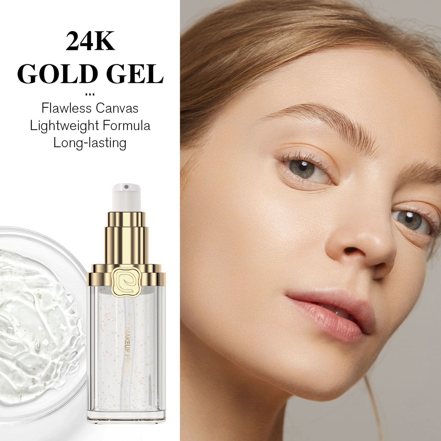 24K Gold Gel Makeup Primer