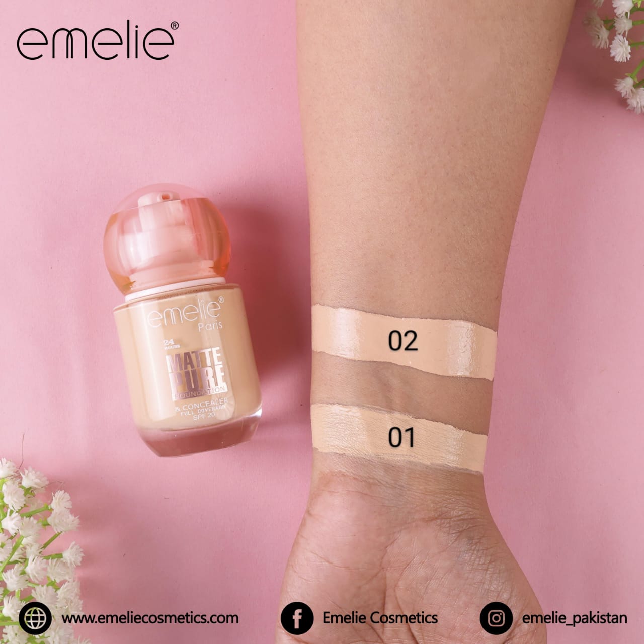 Matte Pure Foundation & Concealer