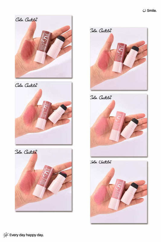 Color Castle Powerfull Blush On 6 Color Set