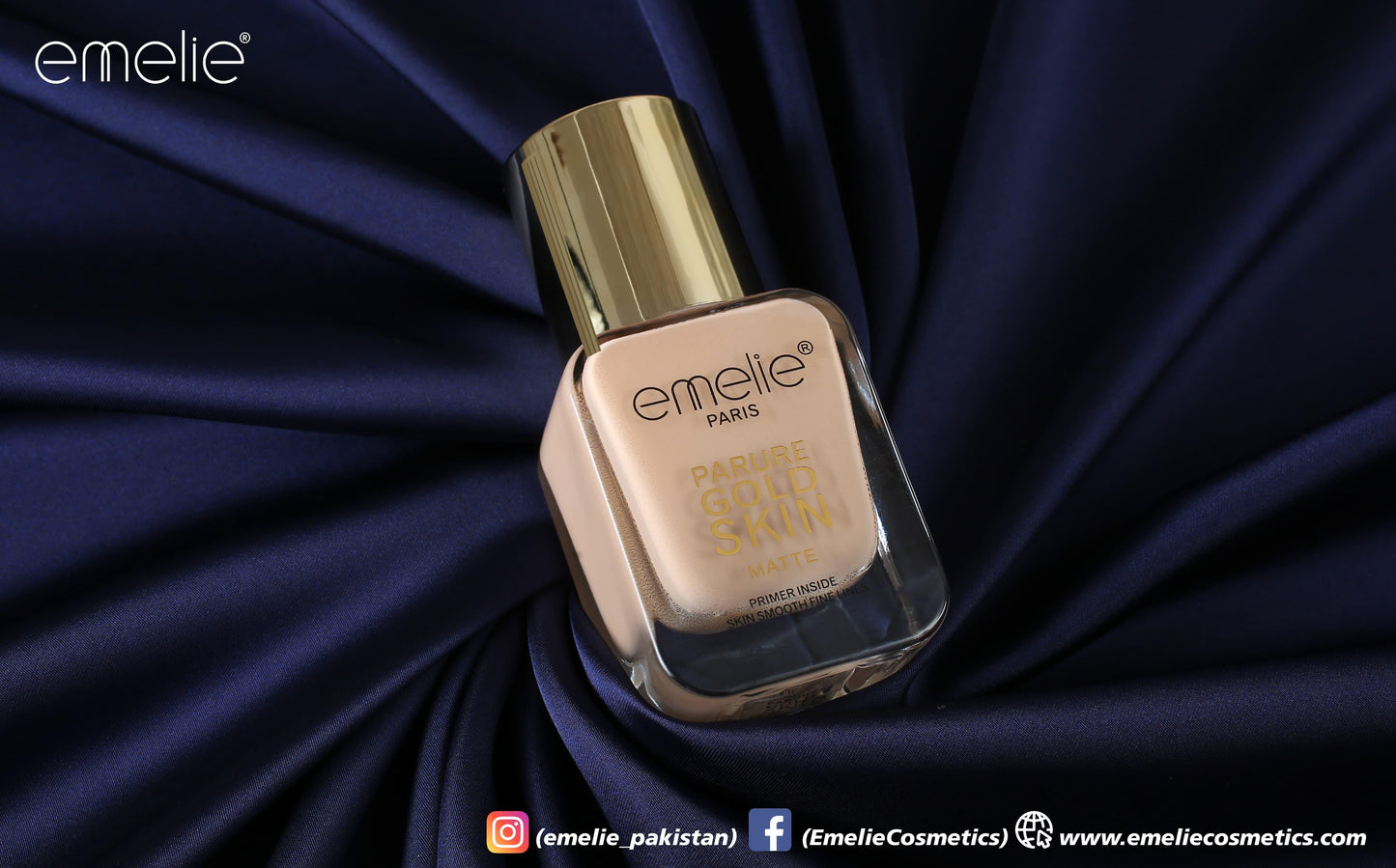 Emelie - Parure Gold Skin Matte Foundation - 40ml