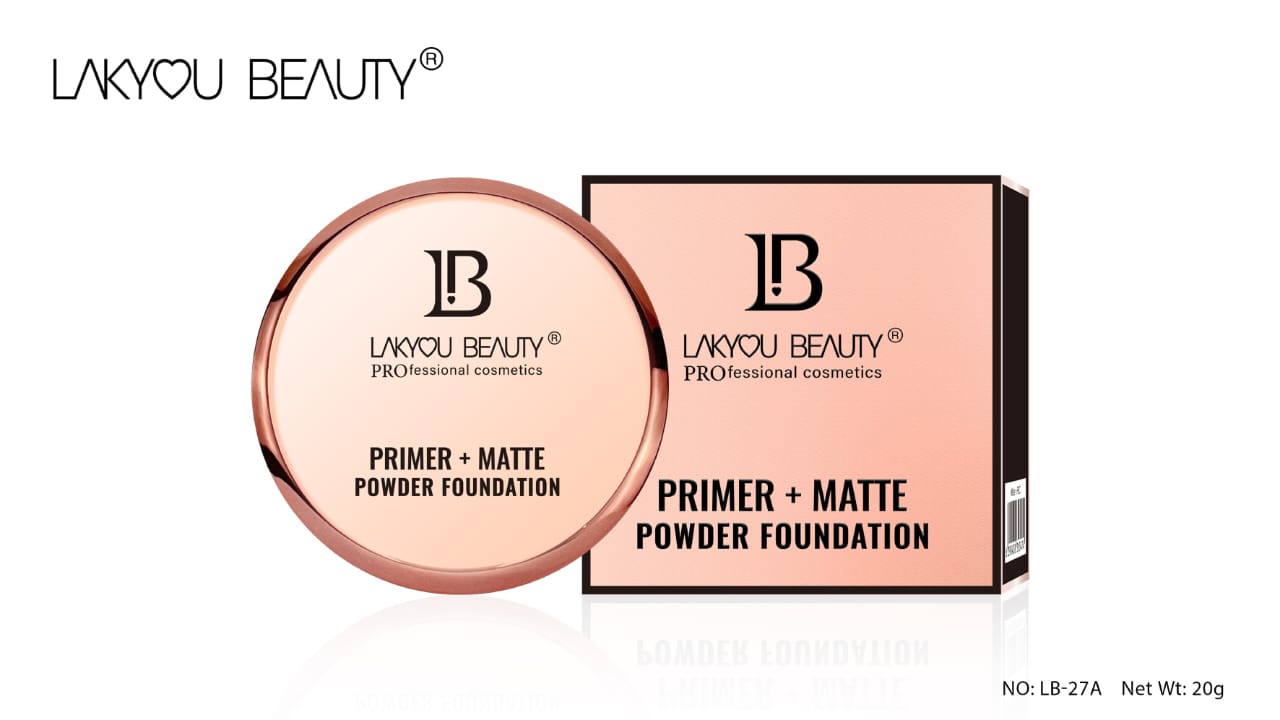 Lakyou Beauty Primer + Matter Powder Foundation