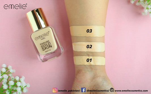 Emelie - Parure Gold Skin Matte Foundation - 40ml
