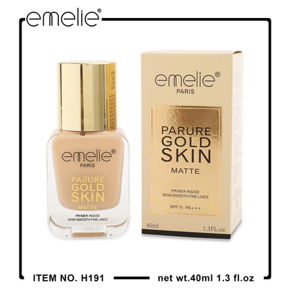 Emelie - Parure Gold Skin Matte Foundation - 40ml