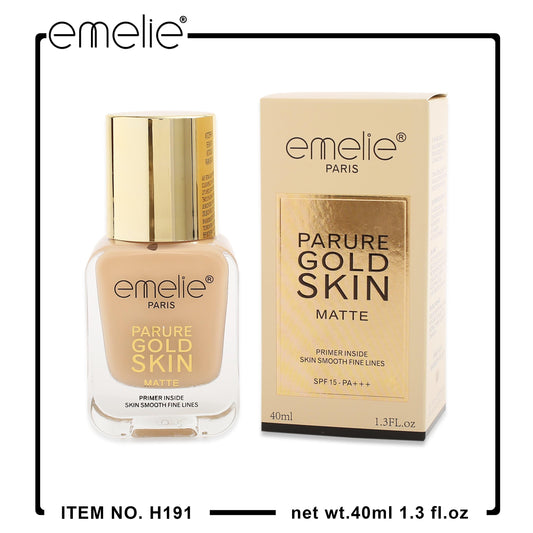 Emelie - Parure Gold Skin Matte Foundation - 40ml