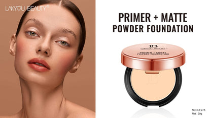 Lakyou Beauty Primer + Matter Powder Foundation