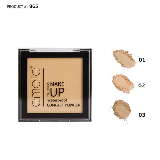 Emelie Professional Compact Face Powder