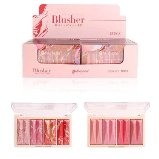 Mielena 4 in 1 Highlighter Palette