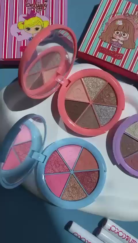 Kevin & Coco - 6 Color Sunflower Earthy Colors Eyeshadow Kit